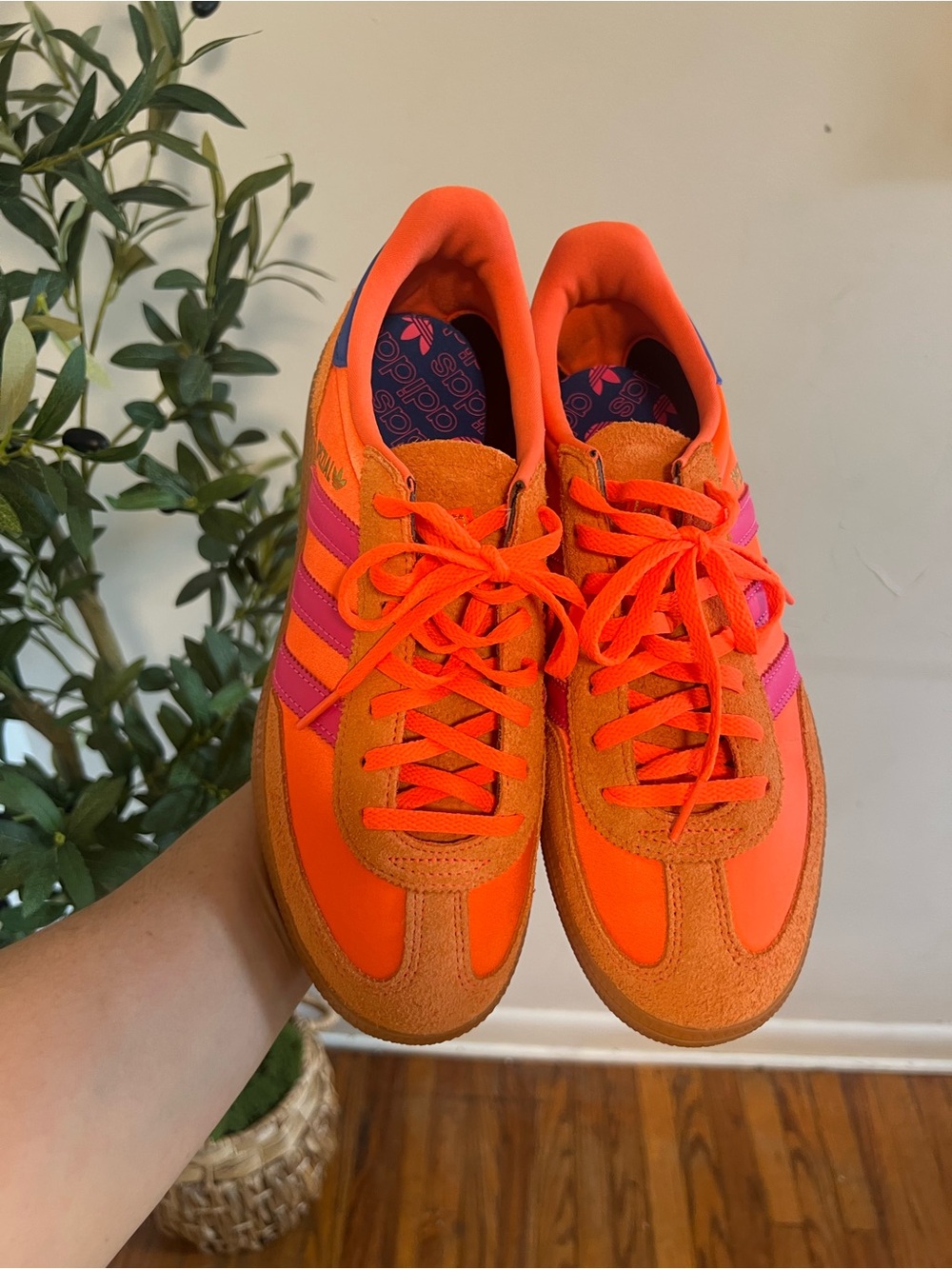 adidas Orange & Pink Spezial Women's Sneaker